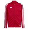 Bluza adidas TIRO 23 JKT Junior HS3527 czerwony 164 cm